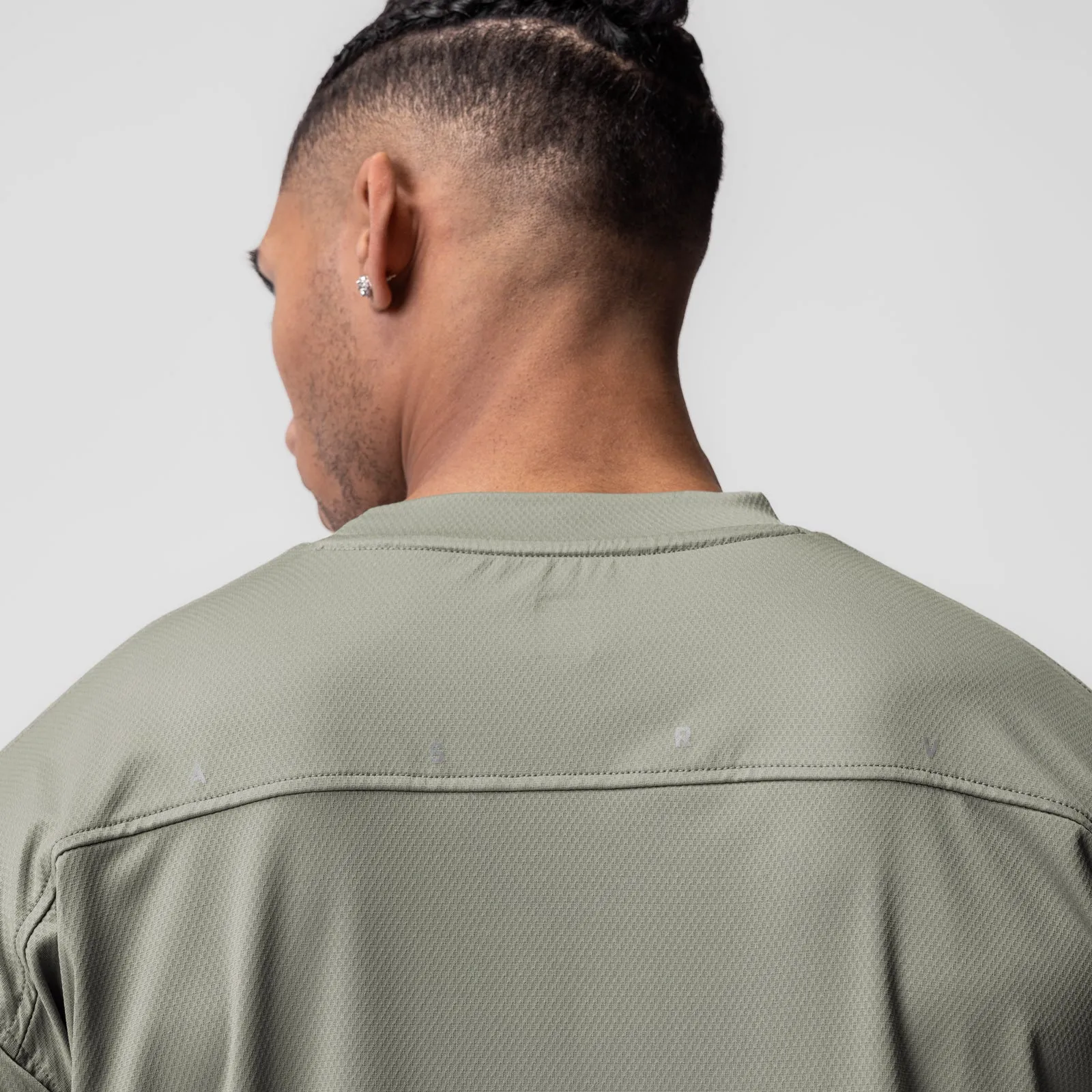 0822. AeroSilver® Oversized Tee - Sage
