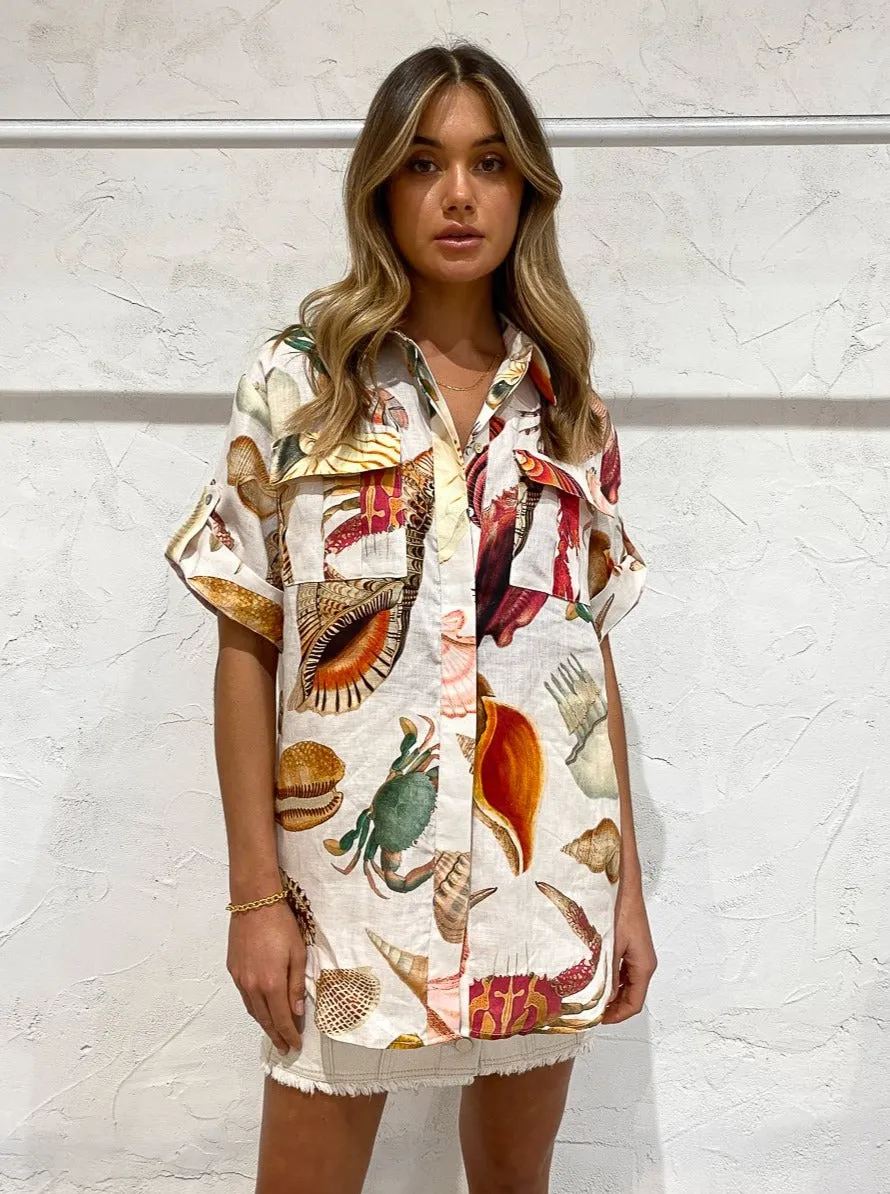 Alemais Atlantis Man Shirt In Multi