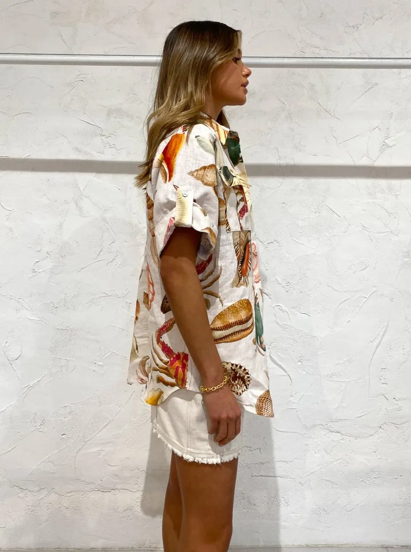 Alemais Atlantis Man Shirt In Multi