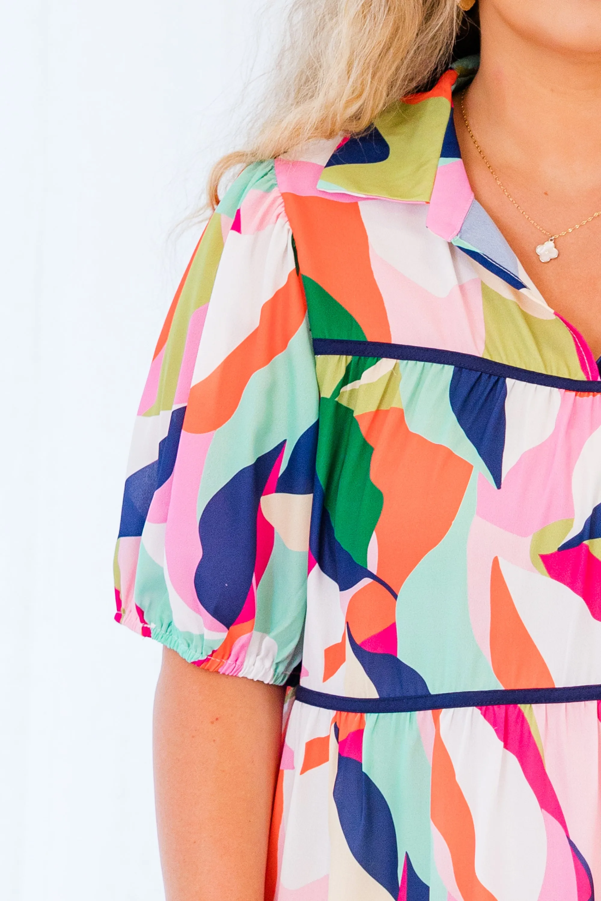 Art Pop Dress, Multi