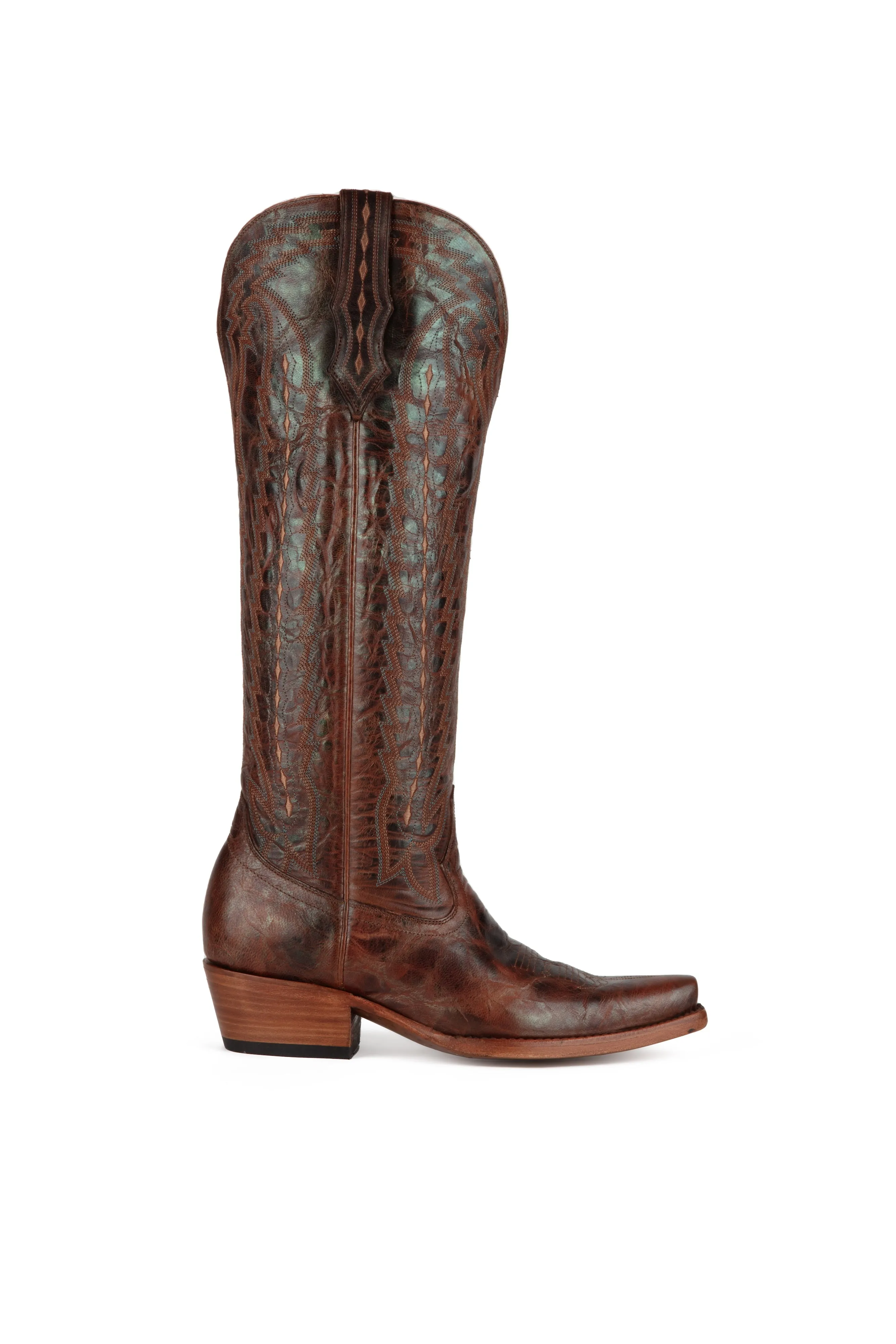 Azulado - Lisa Marie - Cognac & Turquoise
