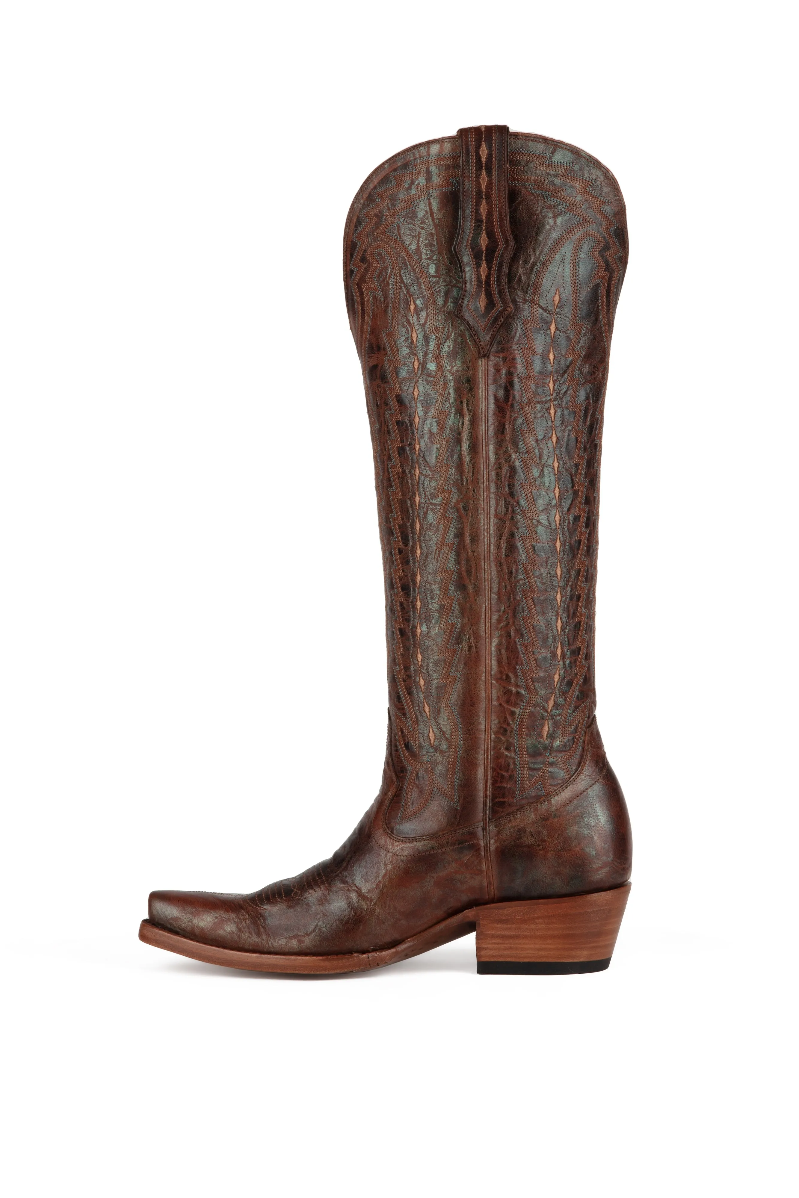 Azulado - Lisa Marie - Cognac & Turquoise
