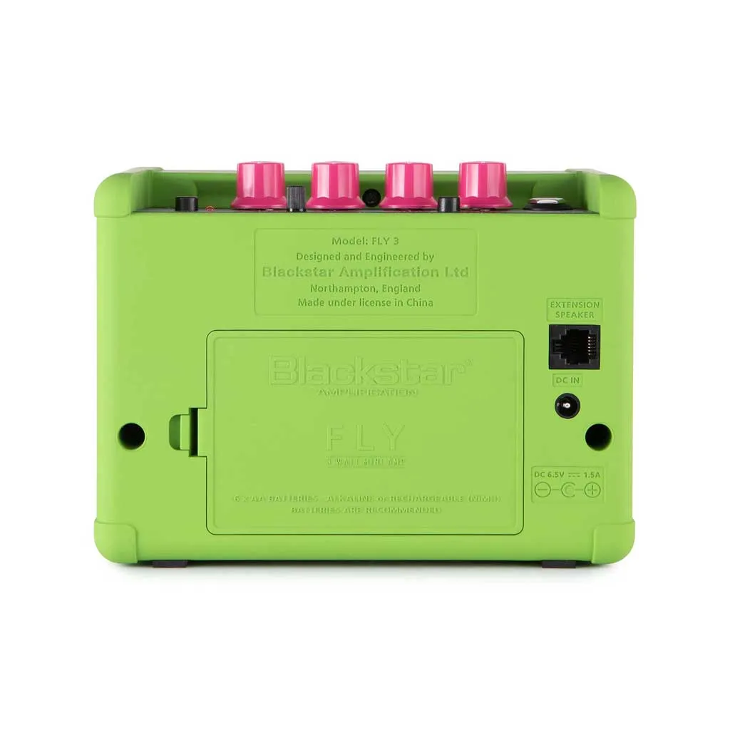 Blackstar FLY3 NEON 3 Watt Electric Guitar Amp Neon Green