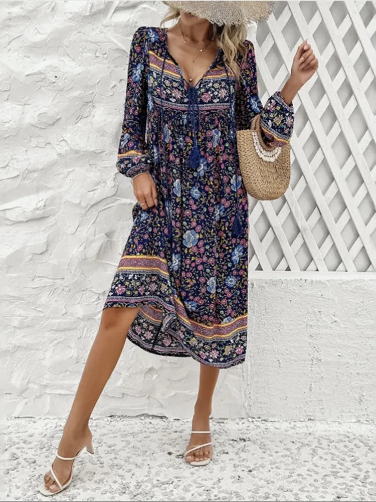 Blossom Spring Breeze Loose Dress