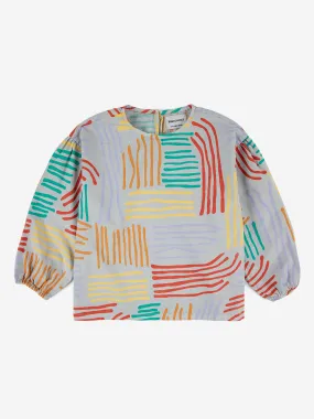 Bobo Choses Crazy Lines AOP LS Shirt
