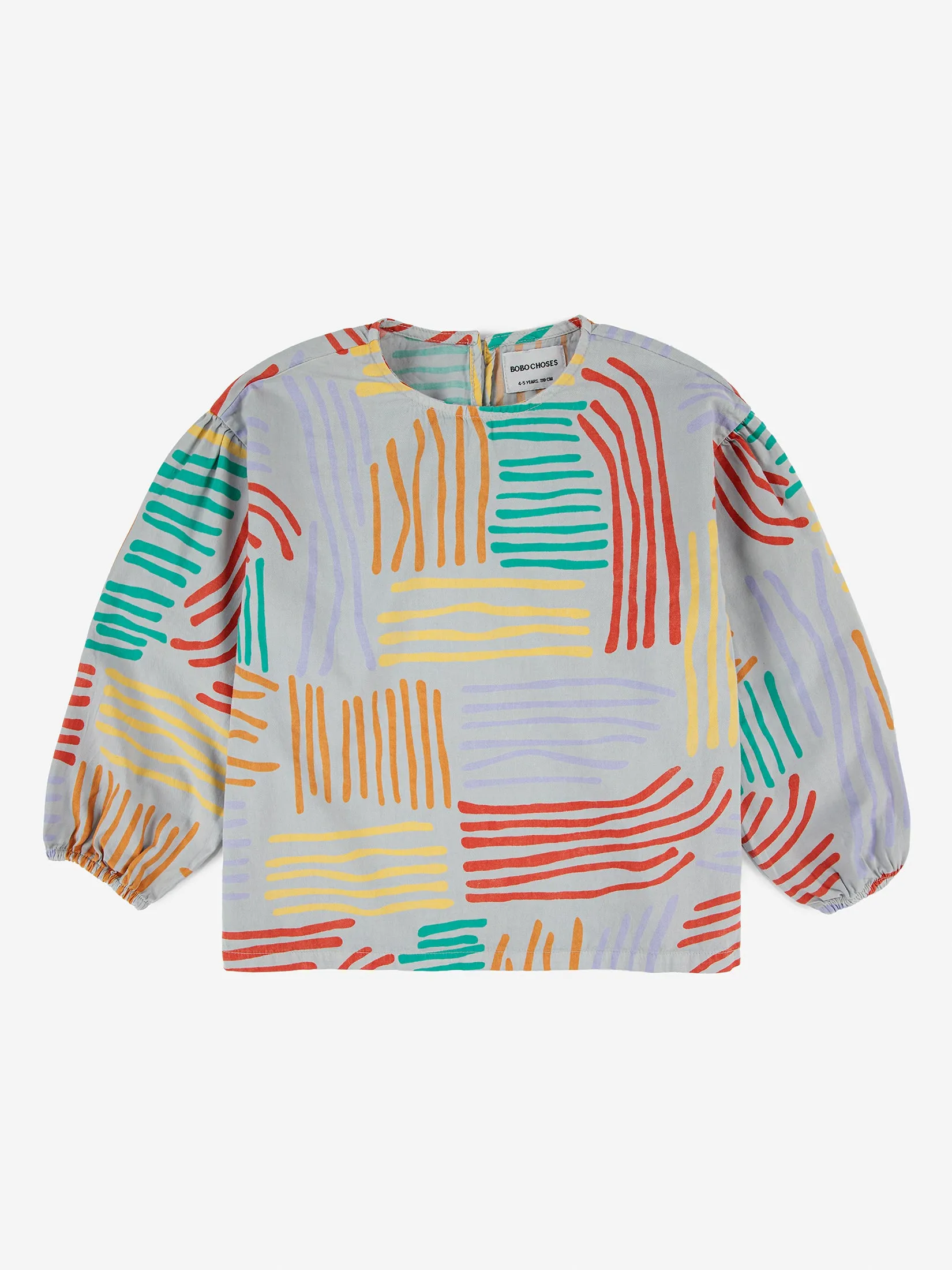 Bobo Choses Crazy Lines AOP LS Shirt