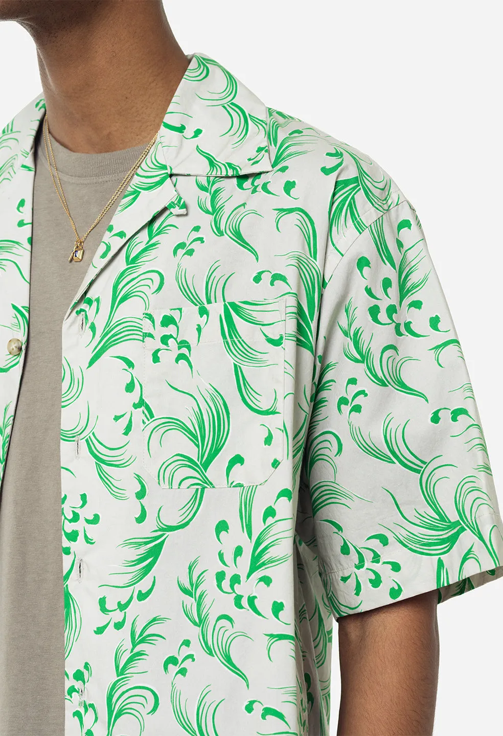 Camp Shirt / Silver Kaze