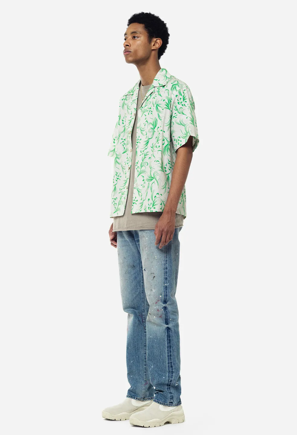 Camp Shirt / Silver Kaze