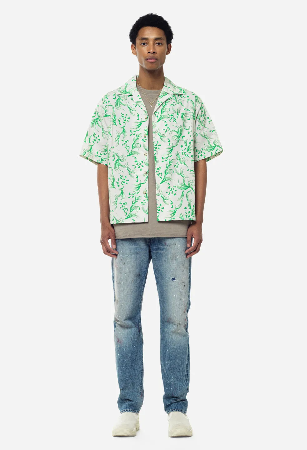 Camp Shirt / Silver Kaze
