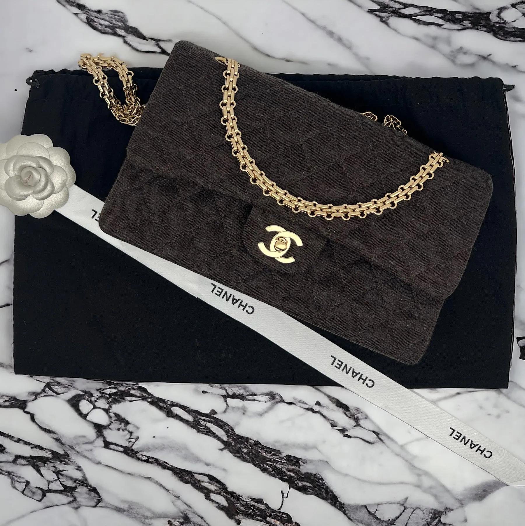Chanel - Sac Timeless Jersey