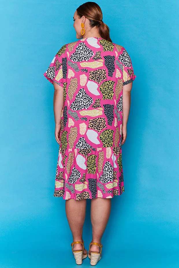 Charlotte Pink Safari Dress