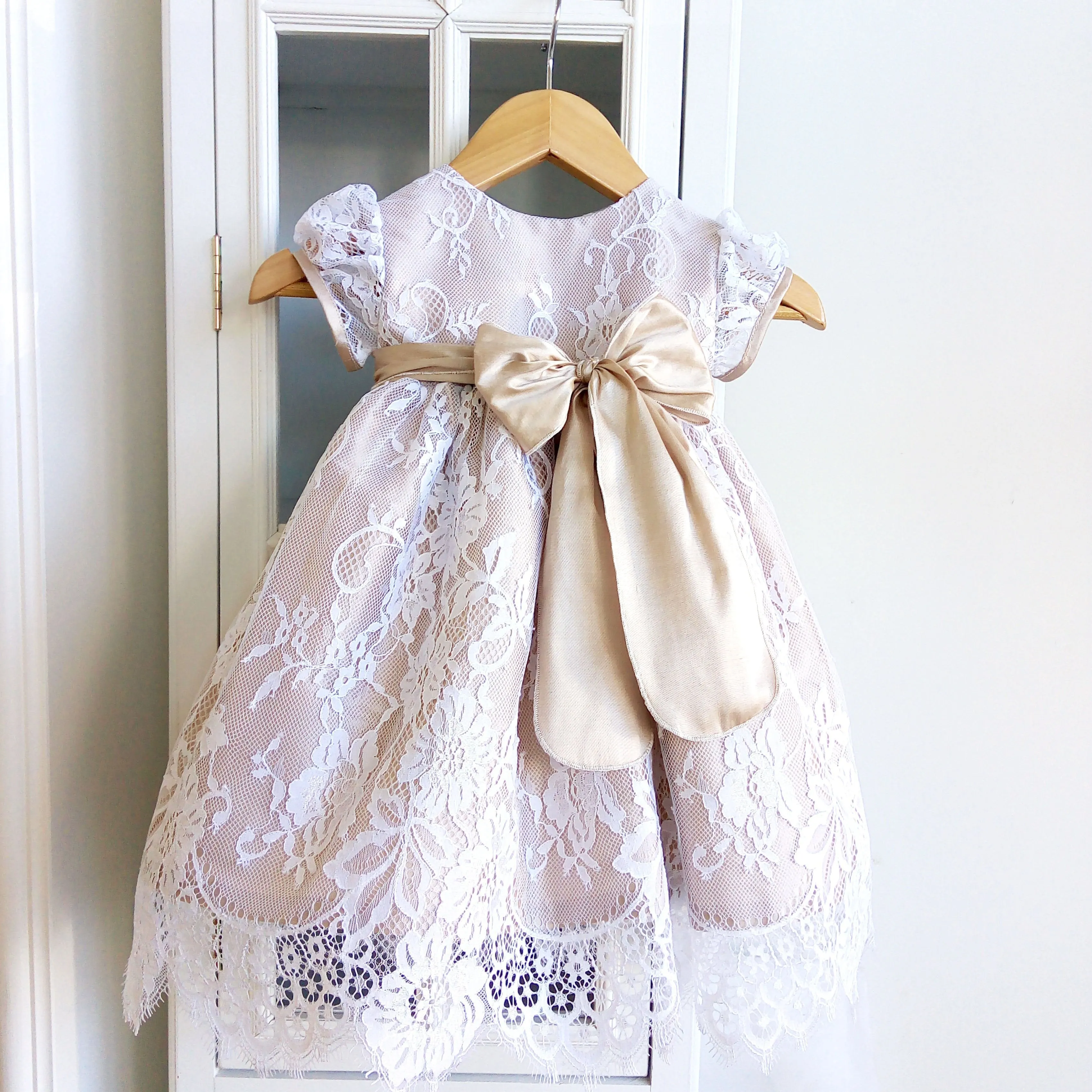 Christening Dress - Irene - various colours available.