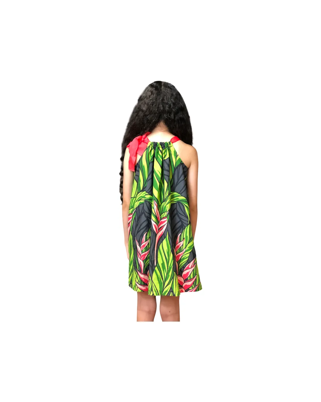Coradorables GIRLS Black Ginger Signature Ribbon Dress