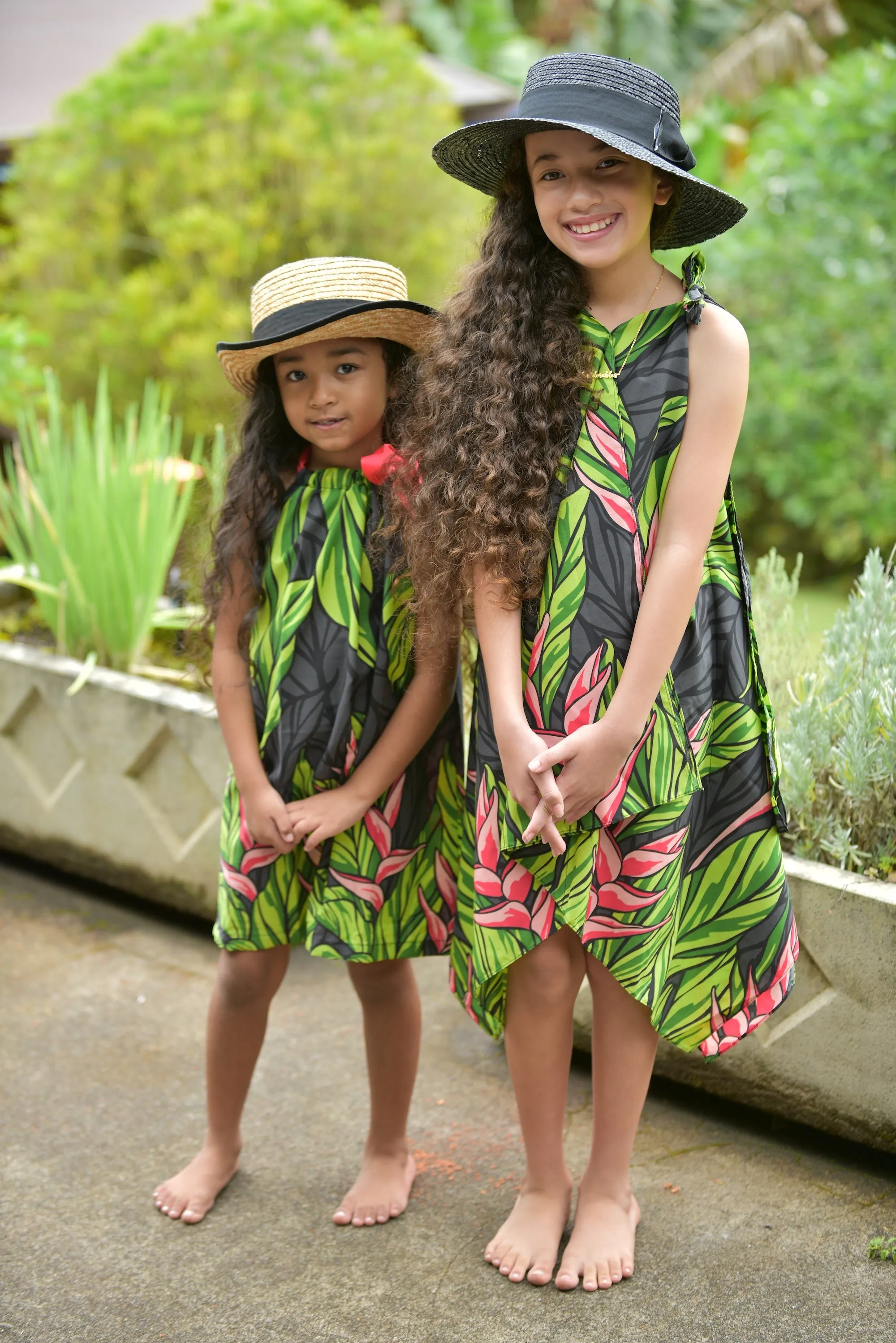 Coradorables GIRLS Black Ginger Signature Ribbon Dress