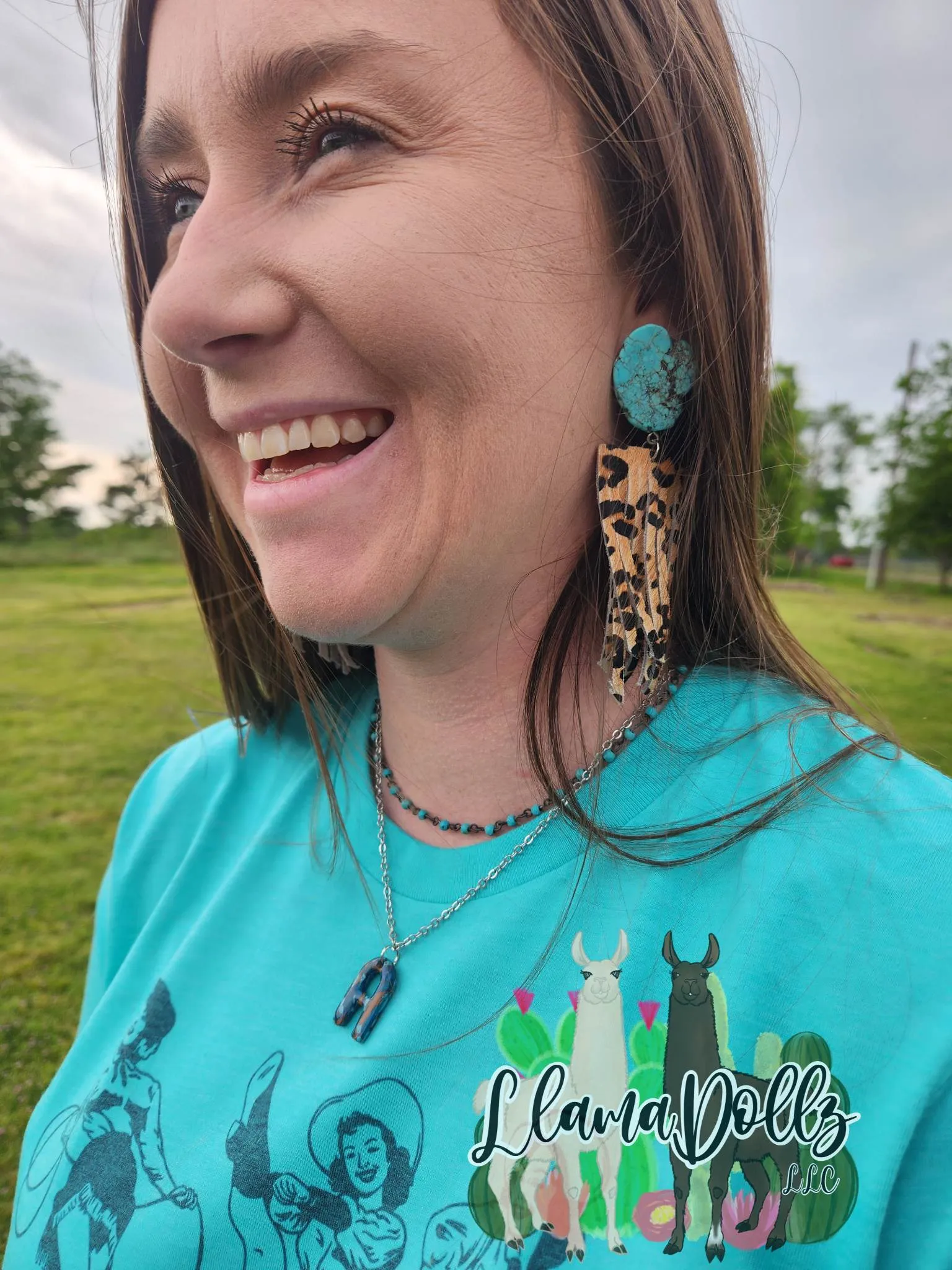 Cowgirl Trio Sequin Fringe Shirt