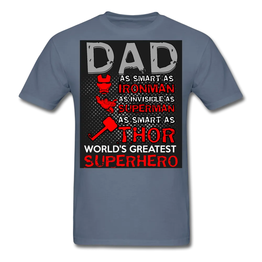 Dad World's Greatest Superhero Men's T-Shirt