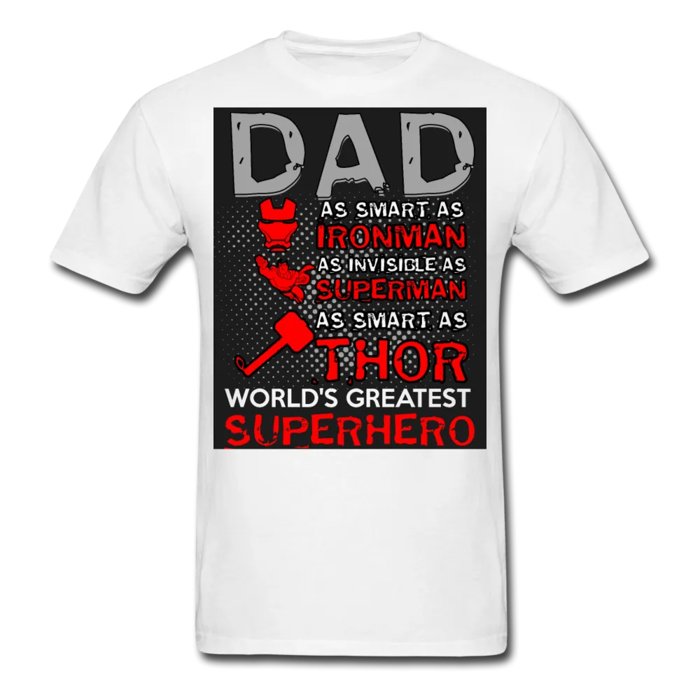Dad World's Greatest Superhero Men's T-Shirt
