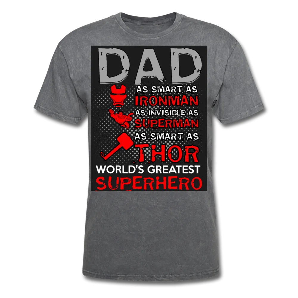 Dad World's Greatest Superhero Men's T-Shirt