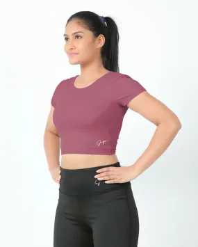 DareGlam Crossover Crop Top - Confidence in Style