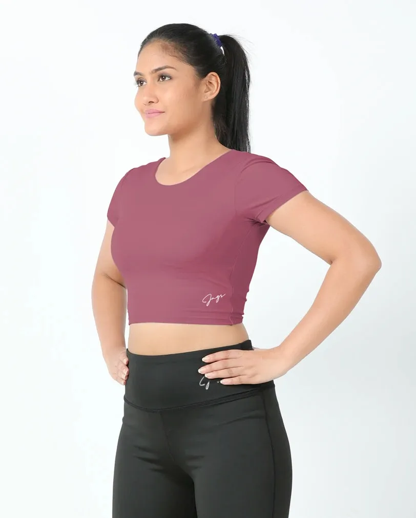 DareGlam Crossover Crop Top - Confidence in Style