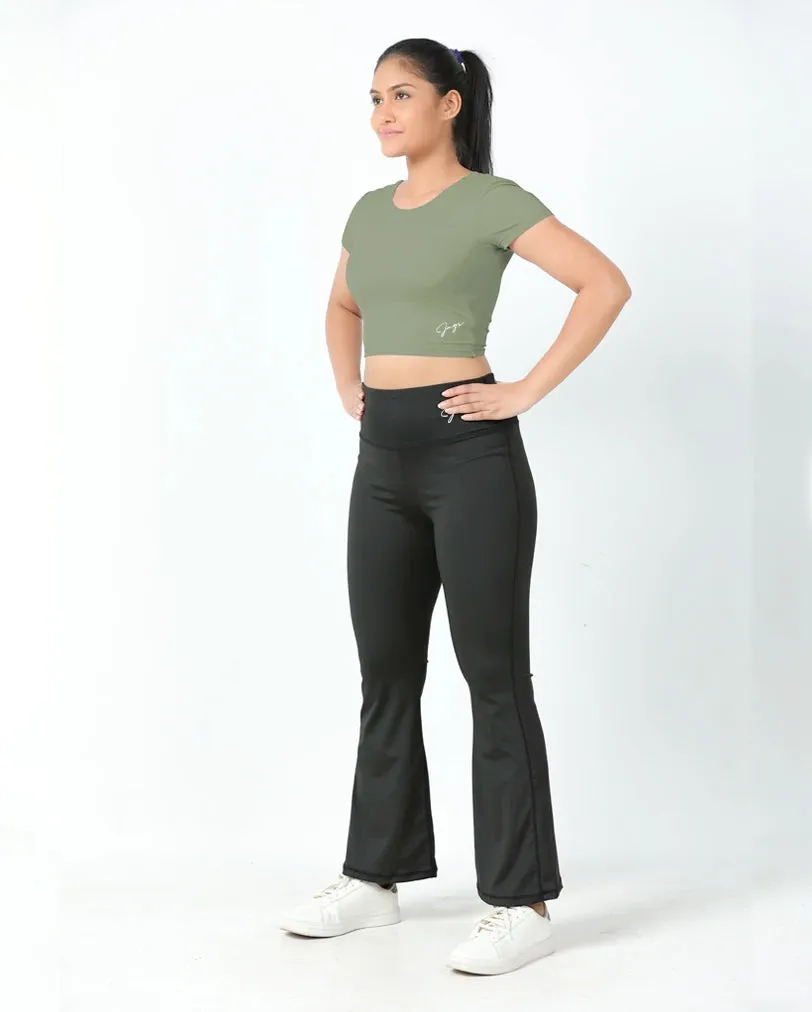 DareGlam Crossover Crop Top - Confidence in Style