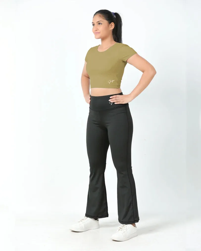 DareGlam Crossover Crop Top - Confidence in Style