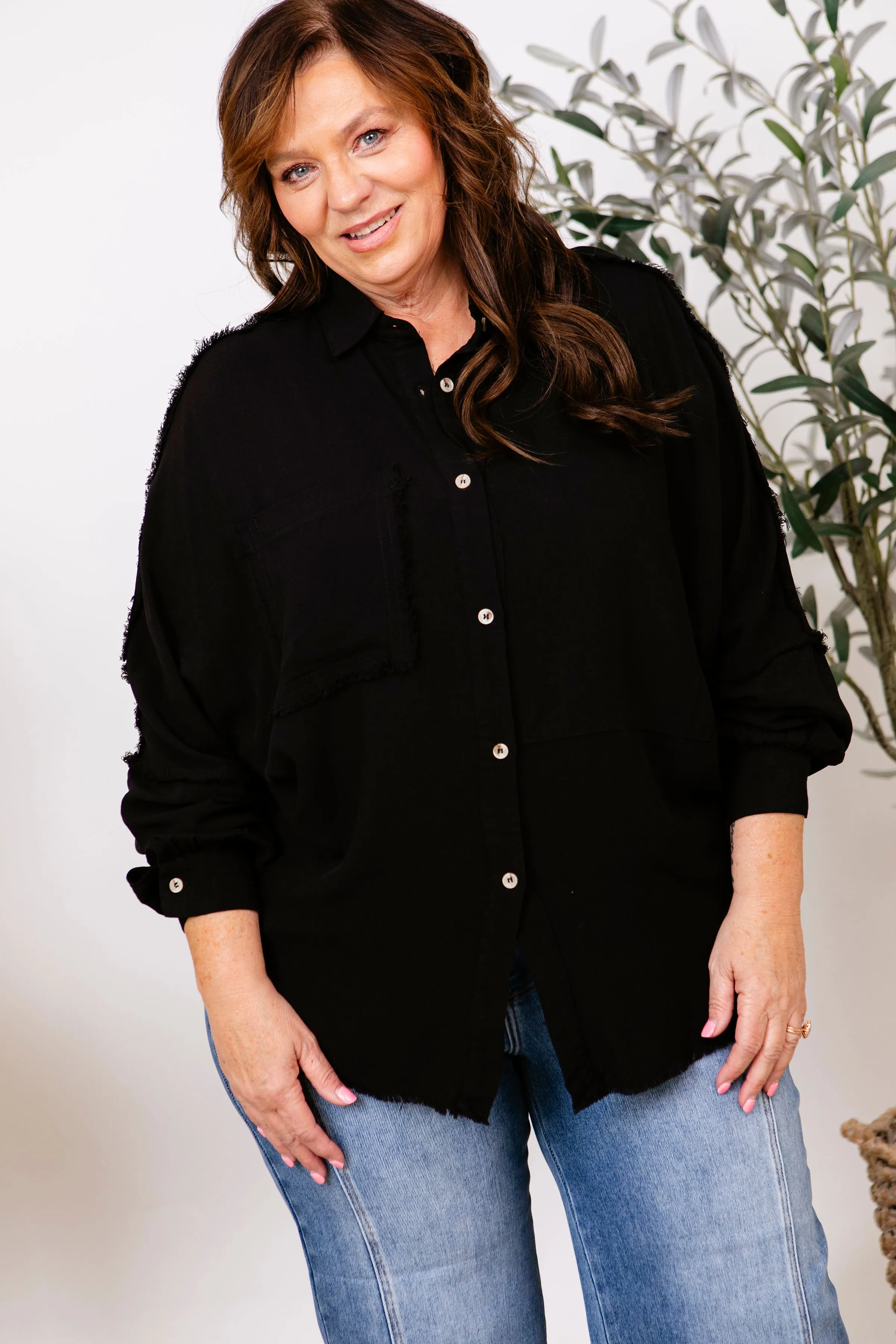 Delilah Button Up Shirt (S-L)