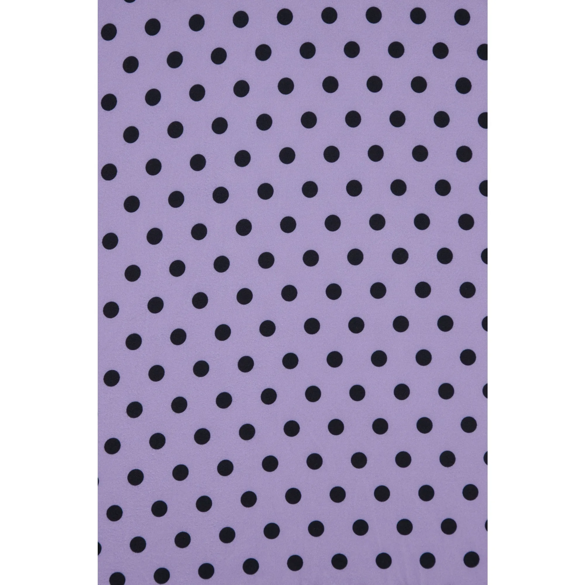 Dolly & Dotty Matilda Wrap Dress in Lavender and Black Polkadot