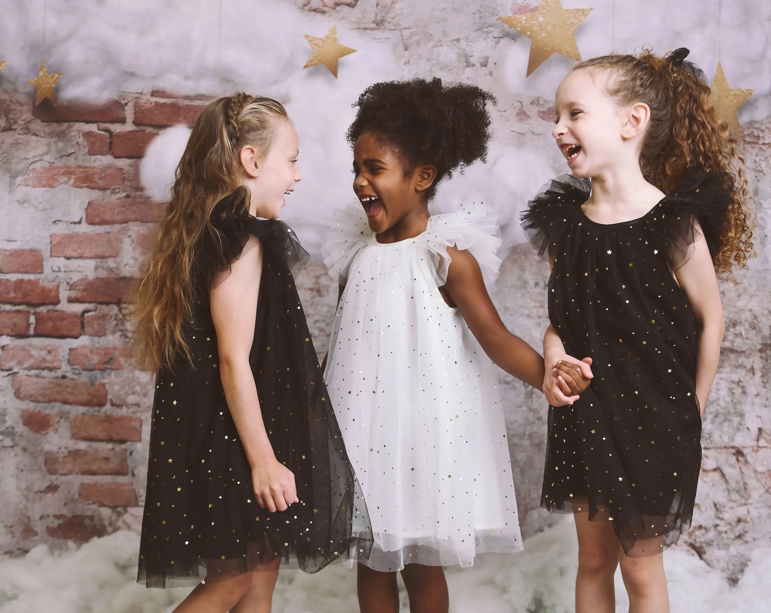 DOLLY® STARS & MOON ⭐️ 🌙 TULLE FAIRY DRESS white