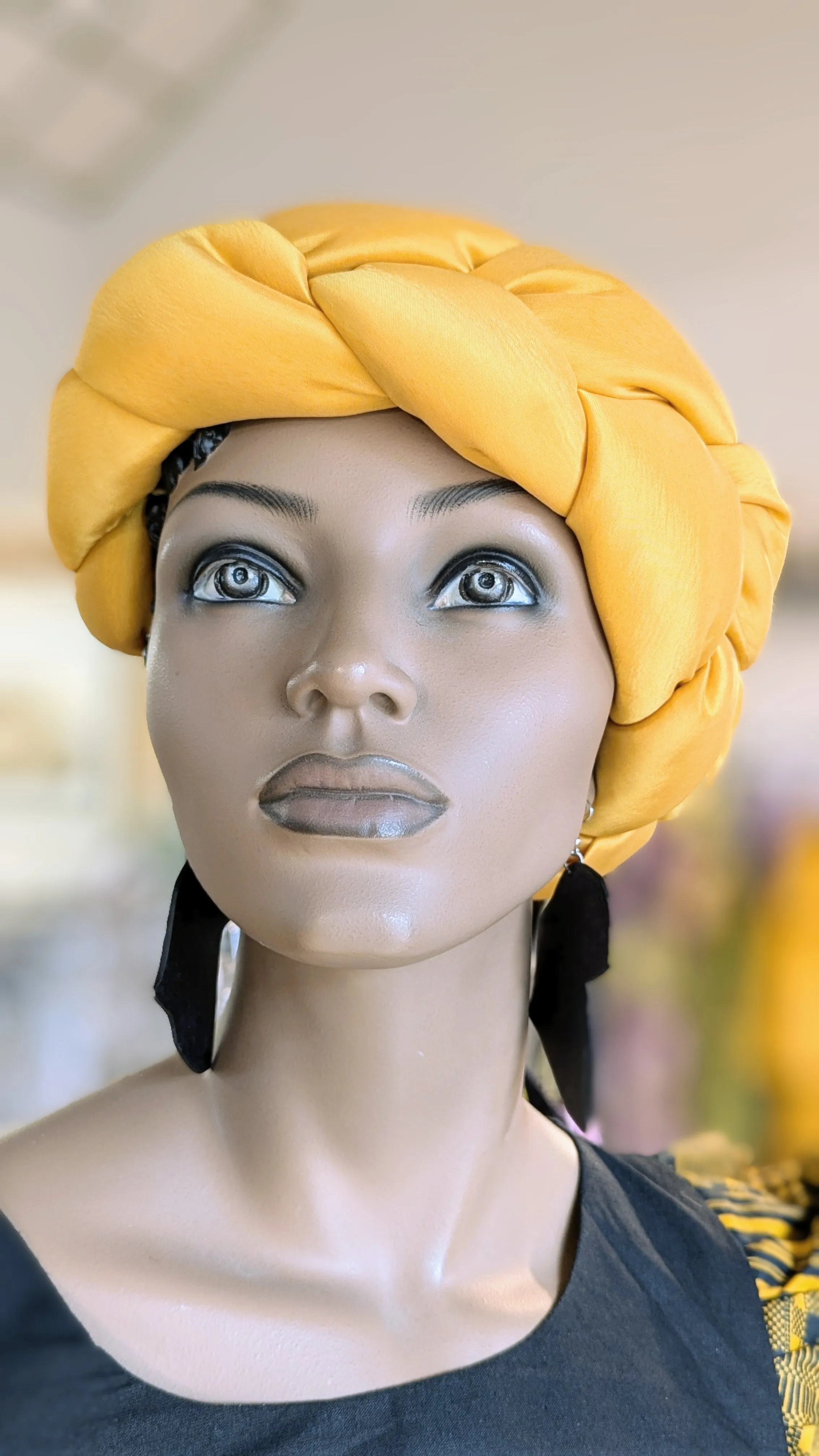 Dupsie's Kahina Gold African Head Wrap Band DPWAHB21
