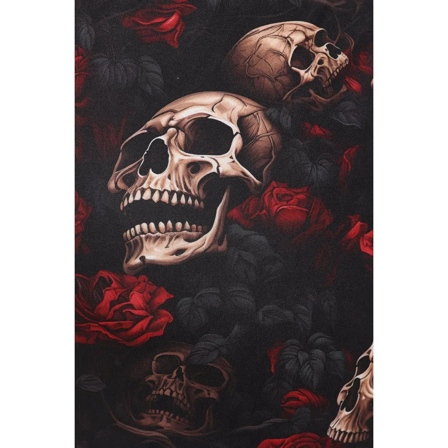 Elsie Dress - Rose Skull
