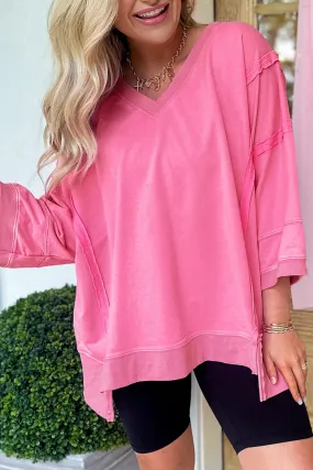 Everett V-Neck 3/4 Sleeve Tunic | S-XL | PRE ORDER