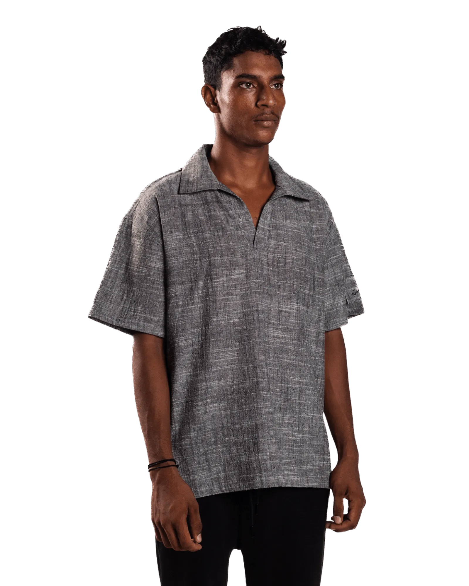GREY KHADDAR POLO