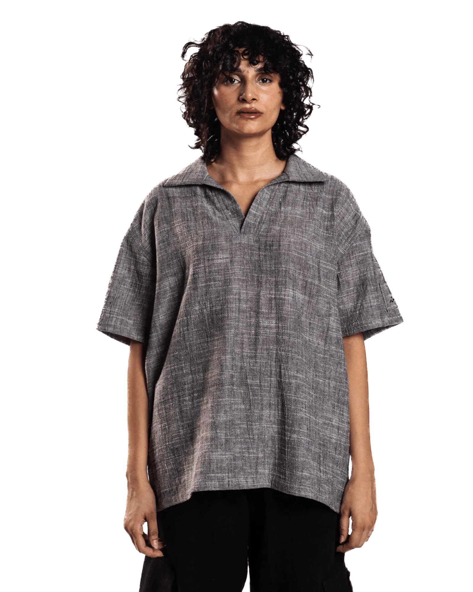 GREY KHADDAR POLO