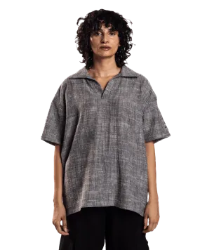 GREY KHADDAR POLO