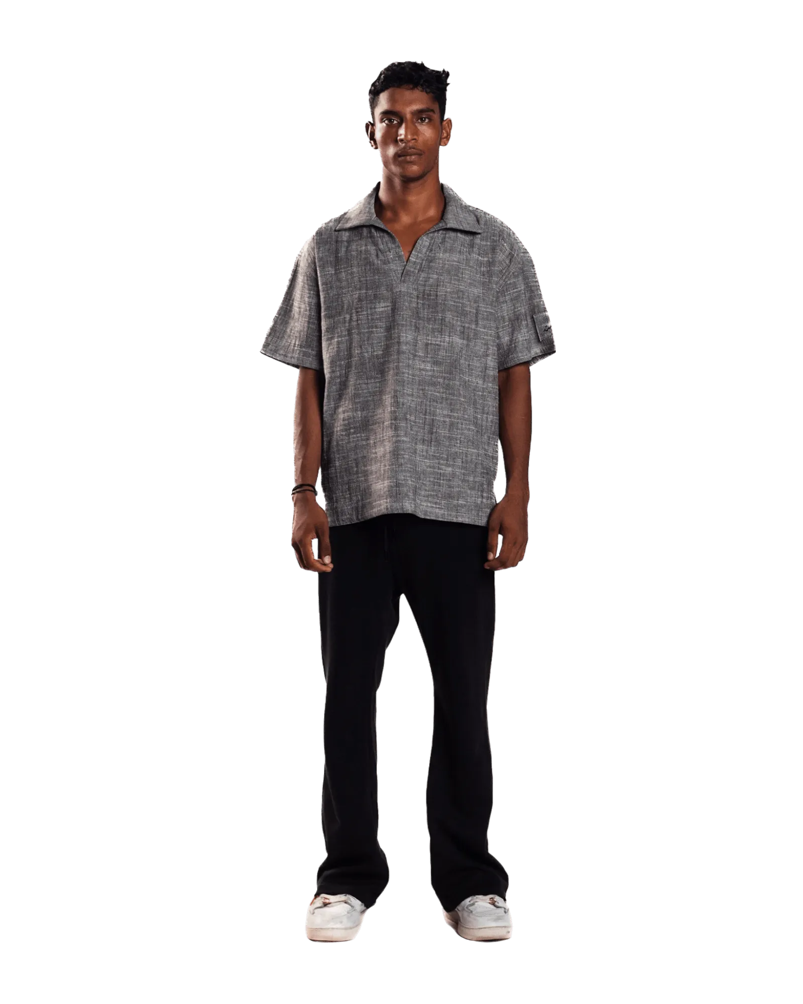 GREY KHADDAR POLO