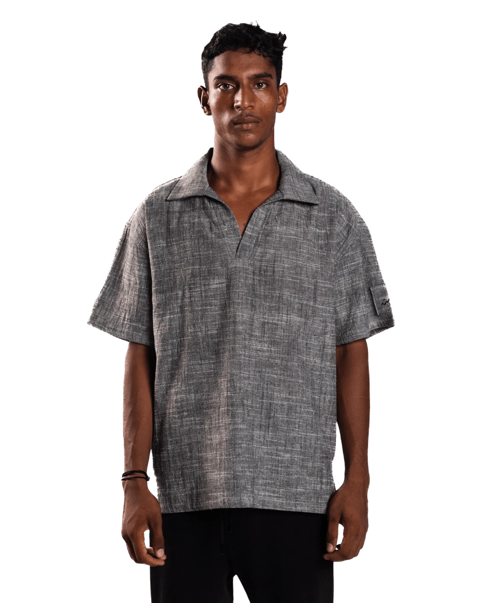 GREY KHADDAR POLO