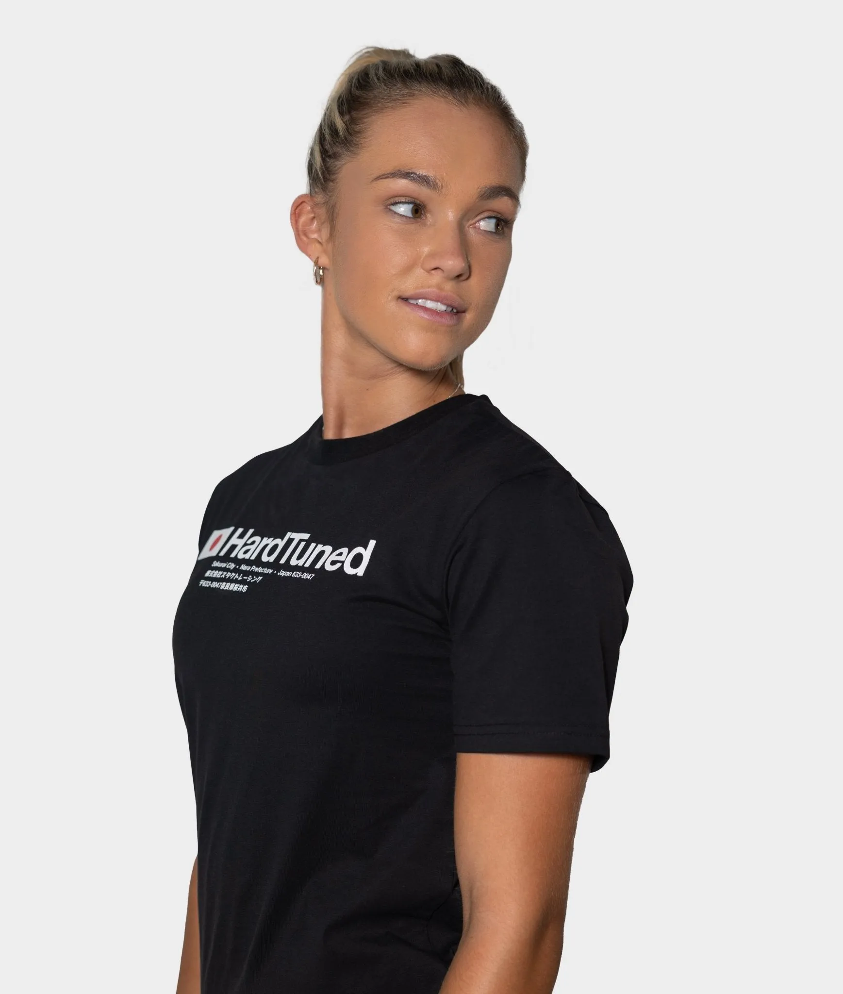 Hardtuned Essential Womens Tee - Black