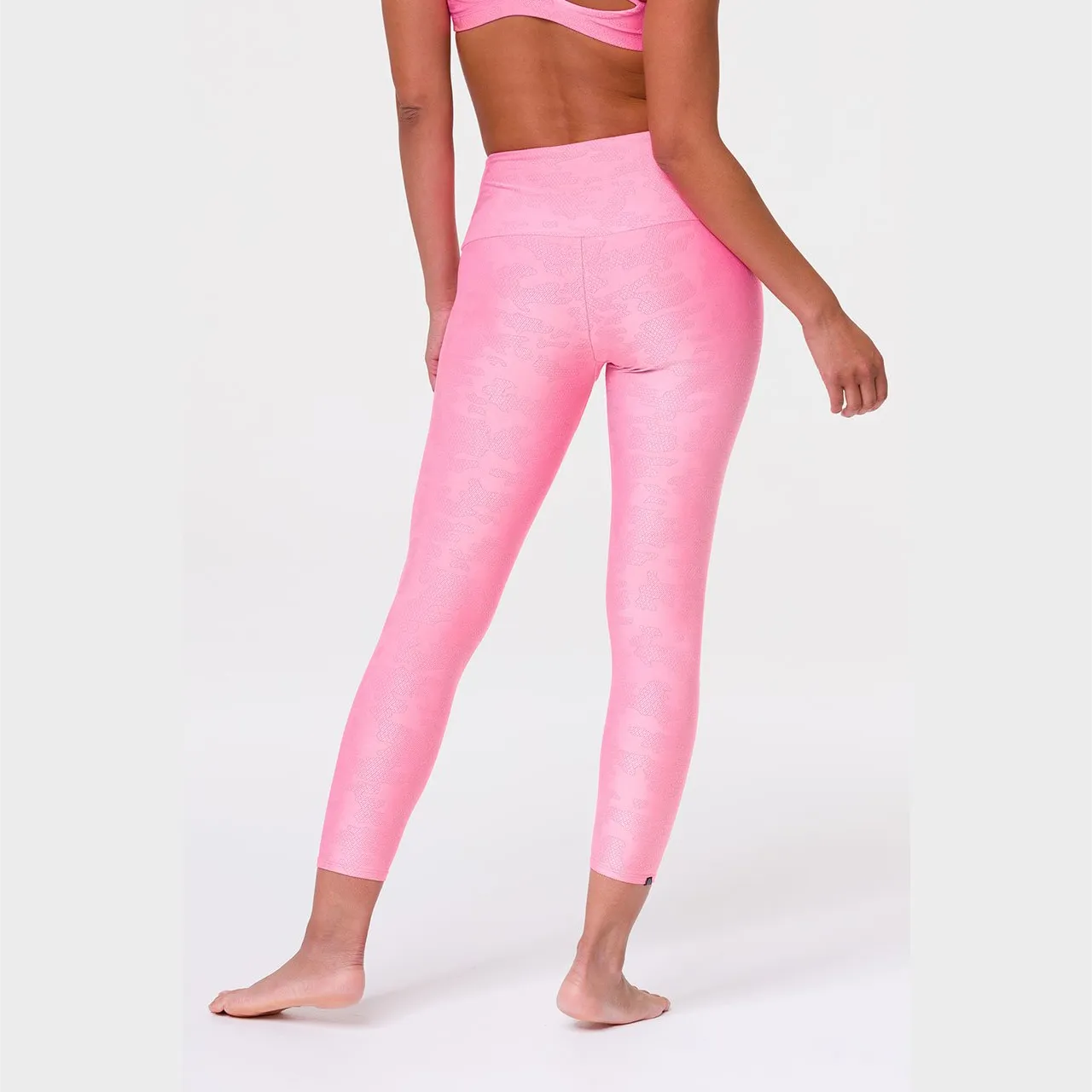 Jacquard Midi Legging - Paloma Camo