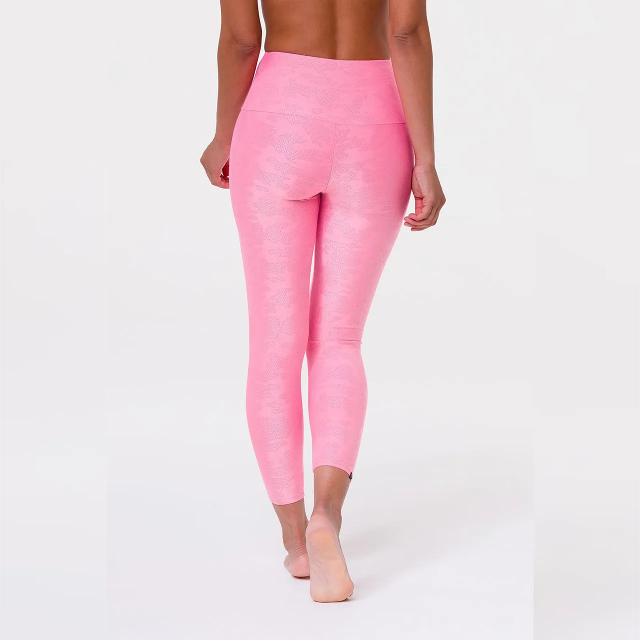Jacquard Midi Legging - Paloma Camo