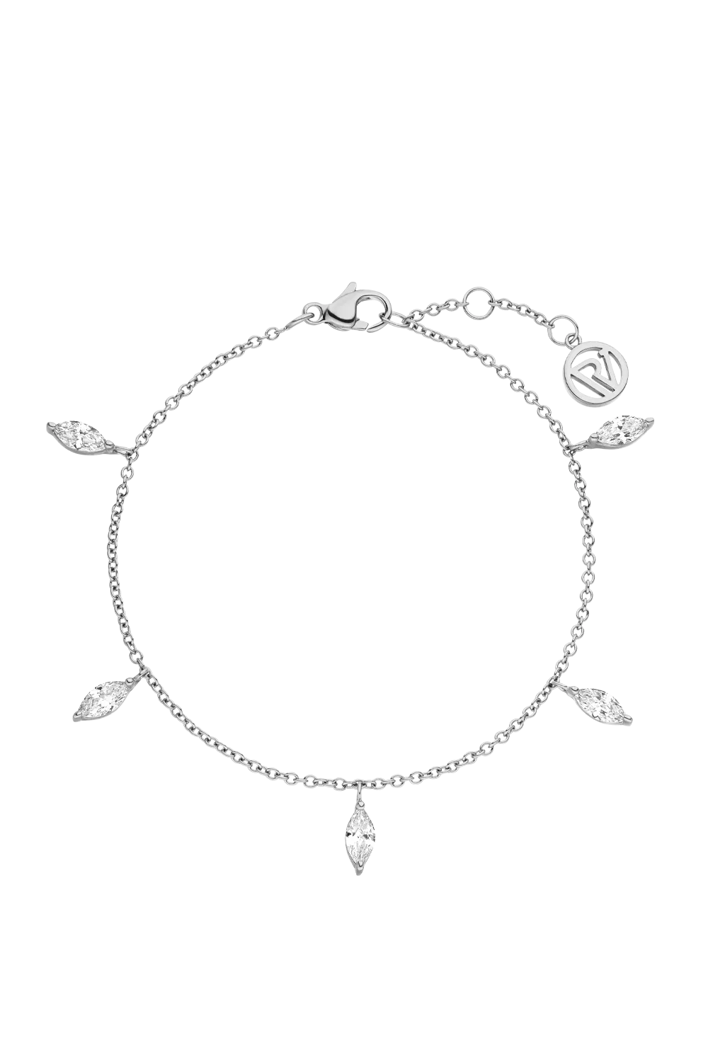 Marquise Bracelet Silver