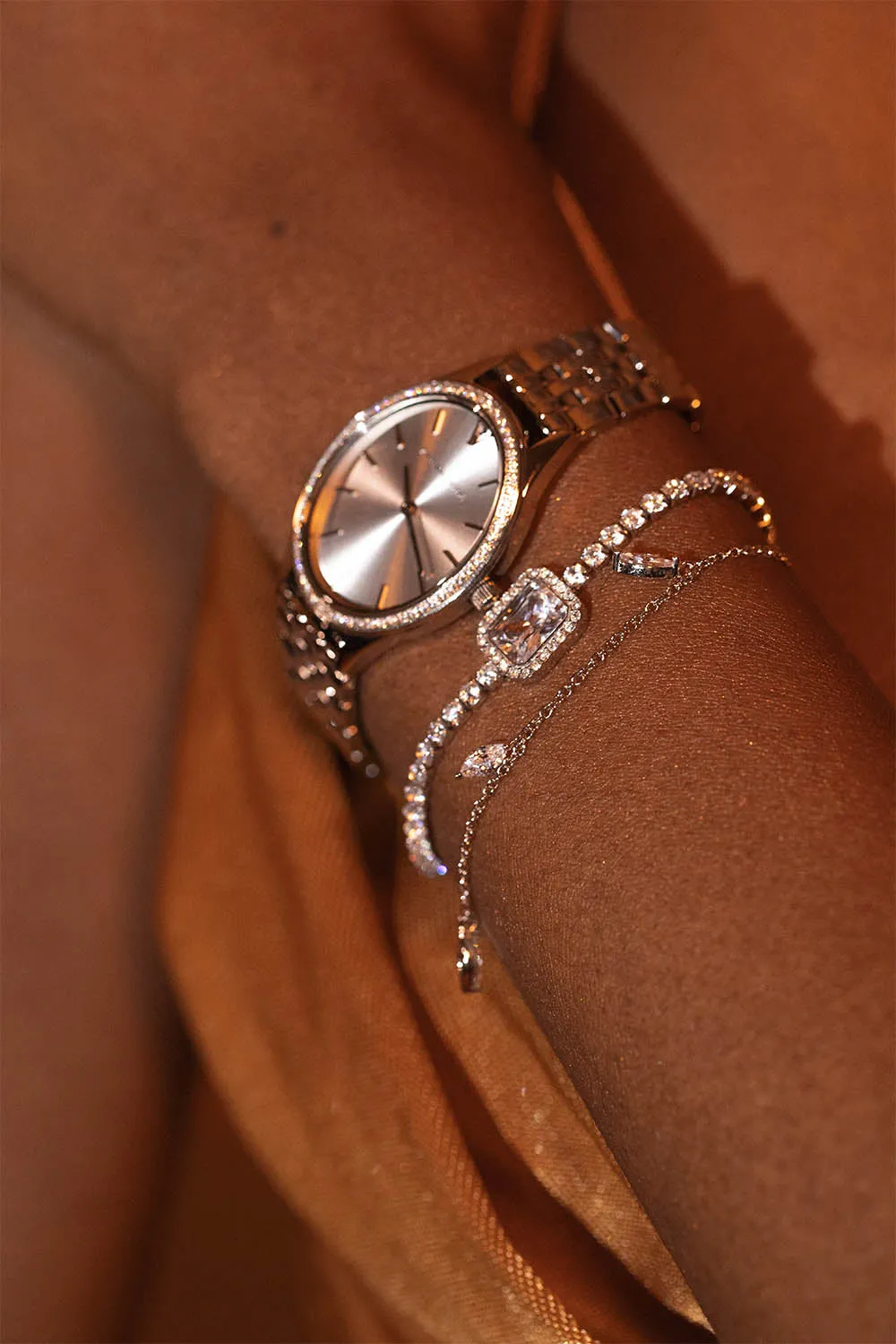 Marquise Bracelet Silver