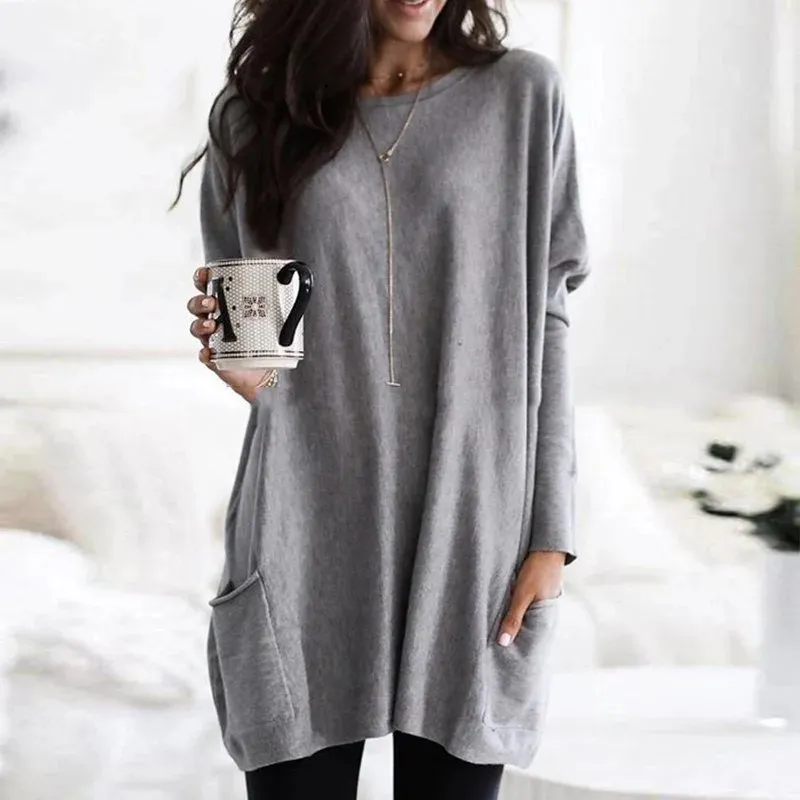 Milea |  Long-sleeved Tunic with Pockets