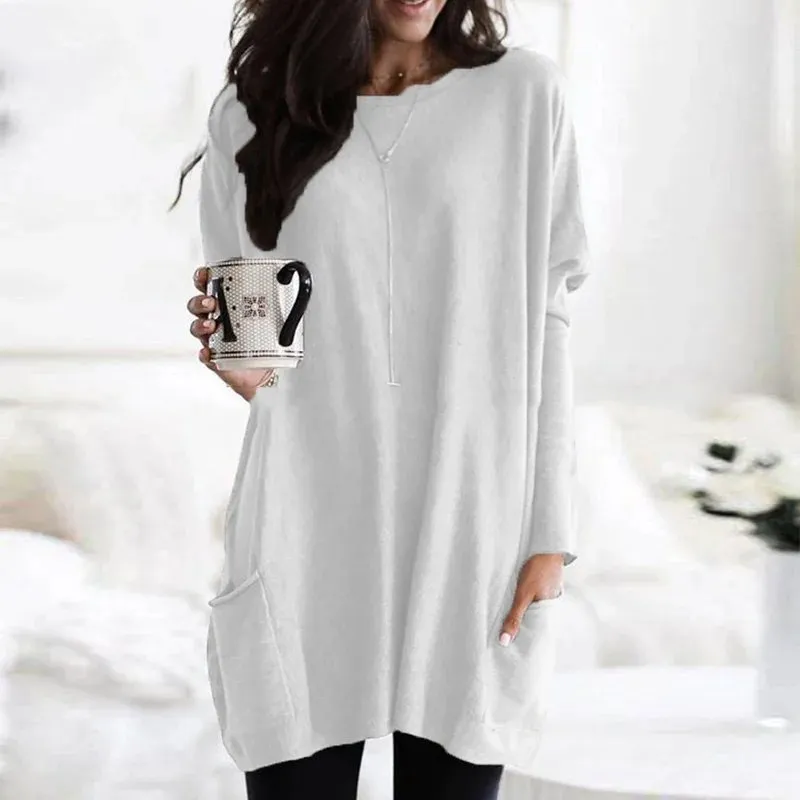 Milea |  Long-sleeved Tunic with Pockets