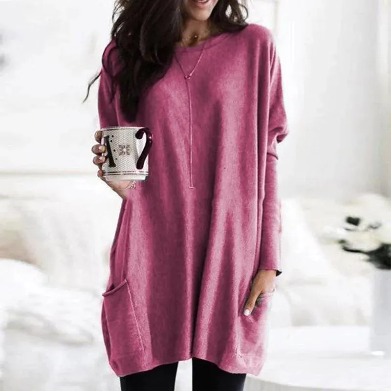 Milea |  Long-sleeved Tunic with Pockets