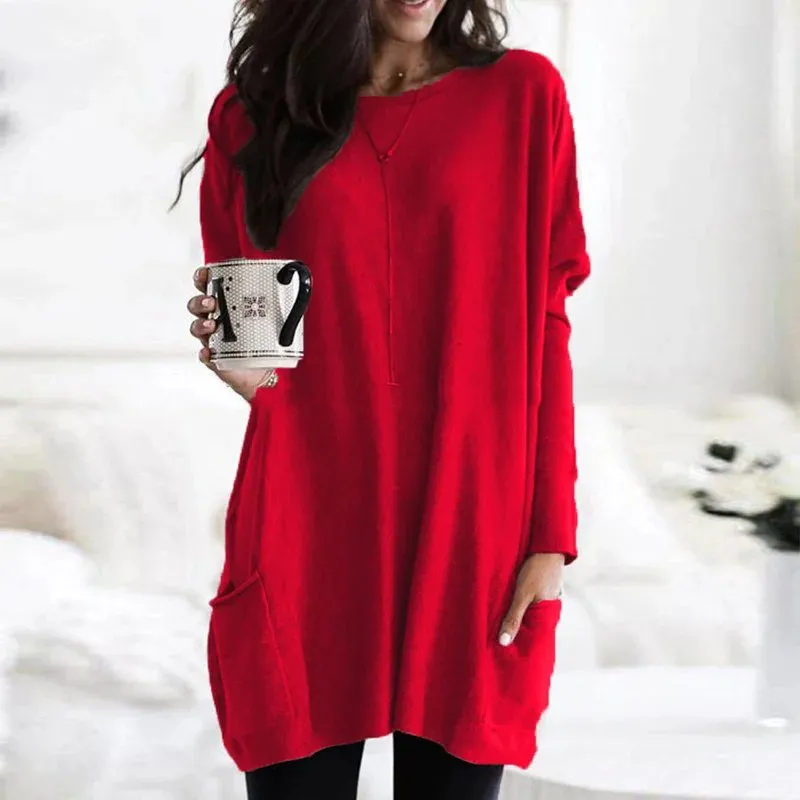 Milea |  Long-sleeved Tunic with Pockets