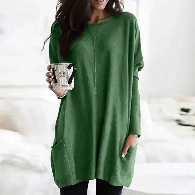 Milea |  Long-sleeved Tunic with Pockets