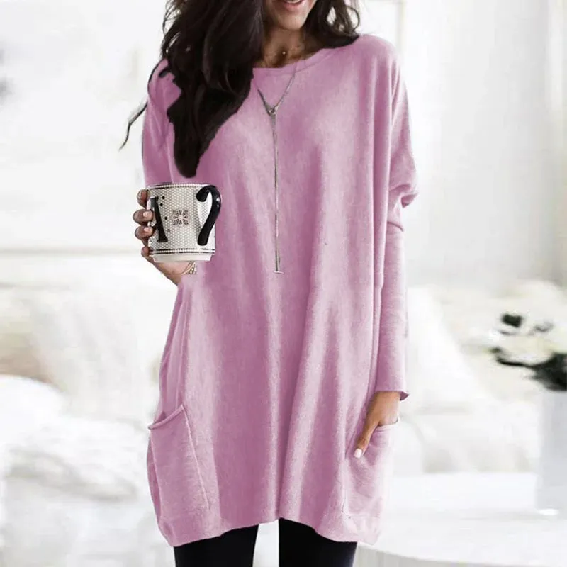 Milea |  Long-sleeved Tunic with Pockets