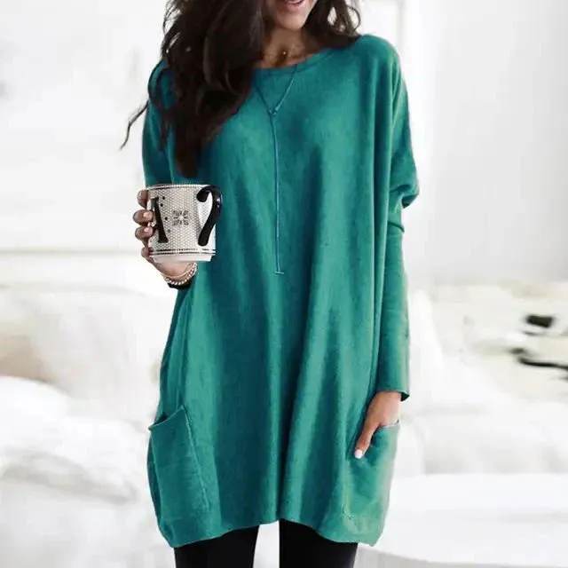 Milea |  Long-sleeved Tunic with Pockets