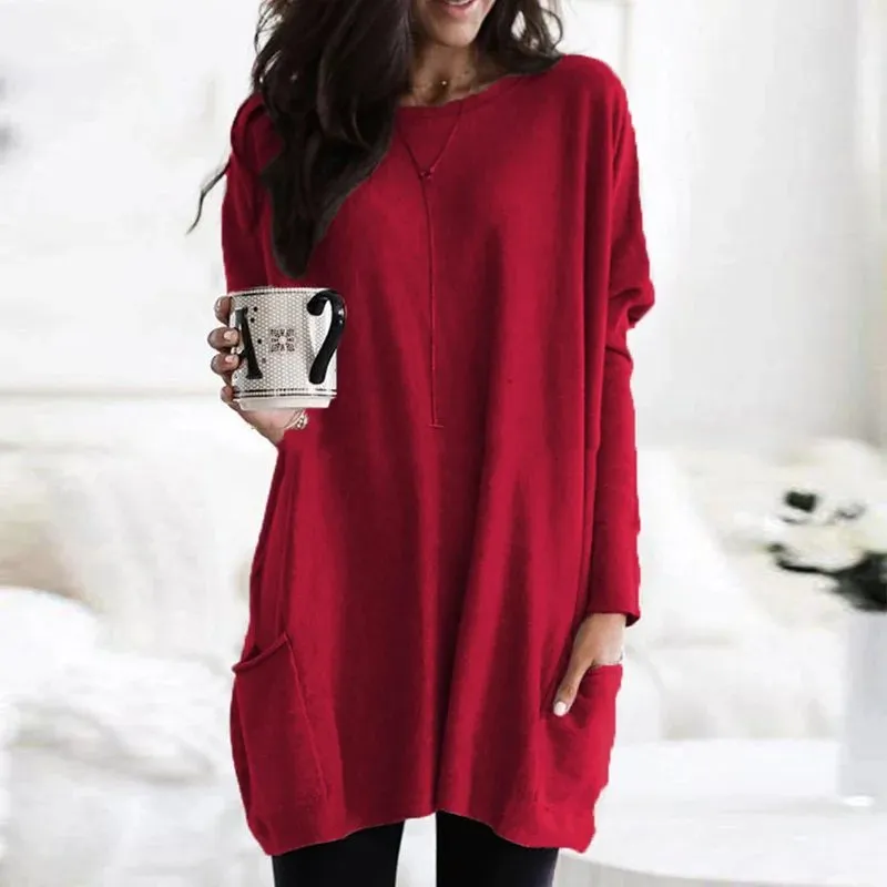 Milea |  Long-sleeved Tunic with Pockets